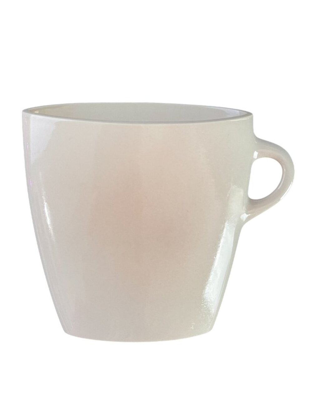 Pentik Novus Spark Pottery Finland Ceramic Slim Compressed Coffee Mug Cup VTG